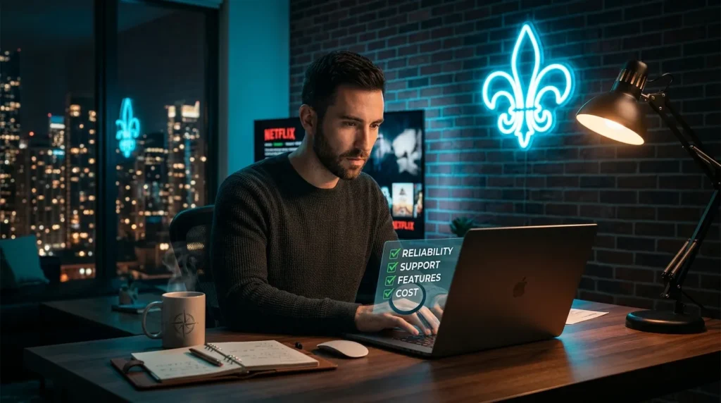 IPTV Québec Avis -Vérification des critères de fiabilité d'un fournisseur IPTV Québec