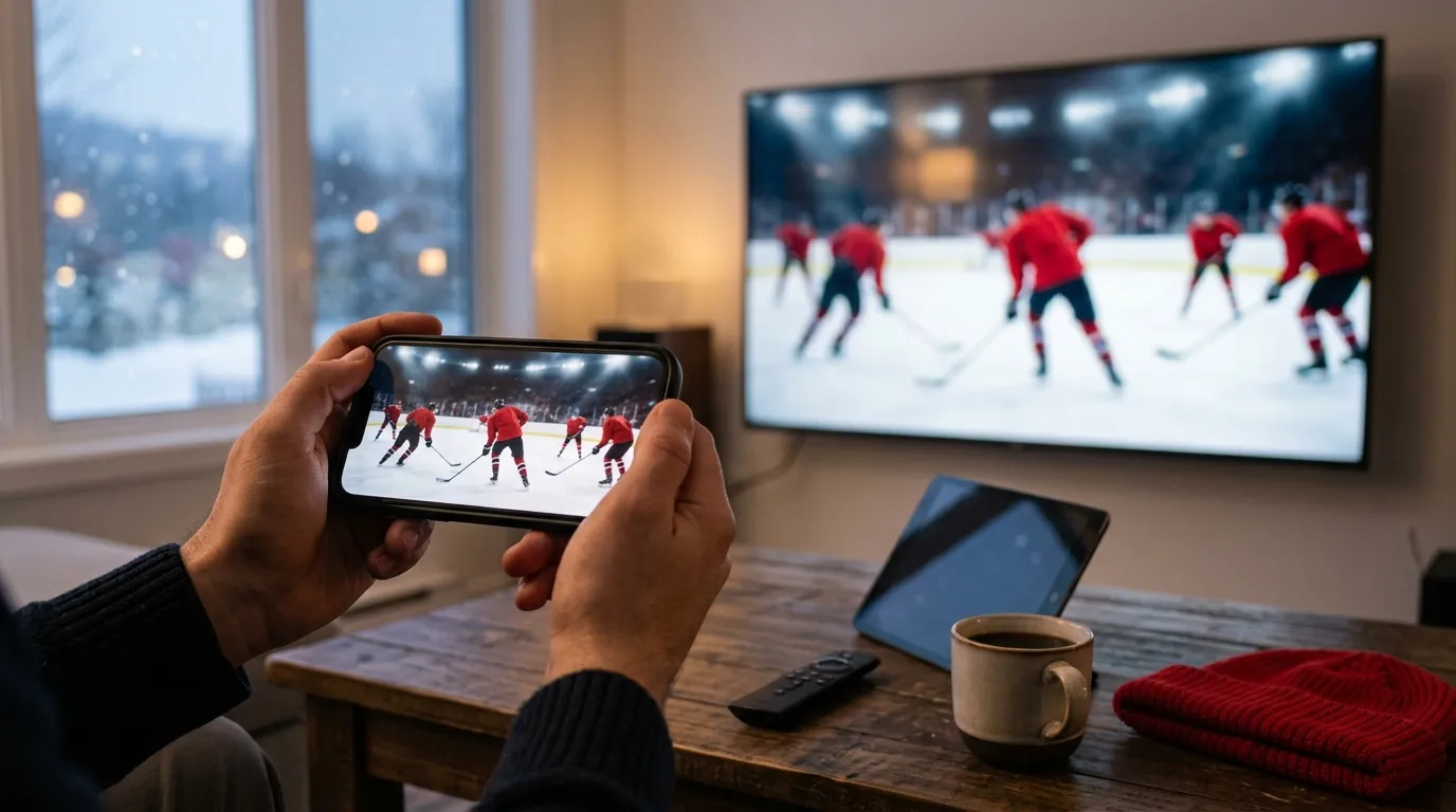 Où regarder le Canadien sans câble sur tablette, téléphone et télé intelligente